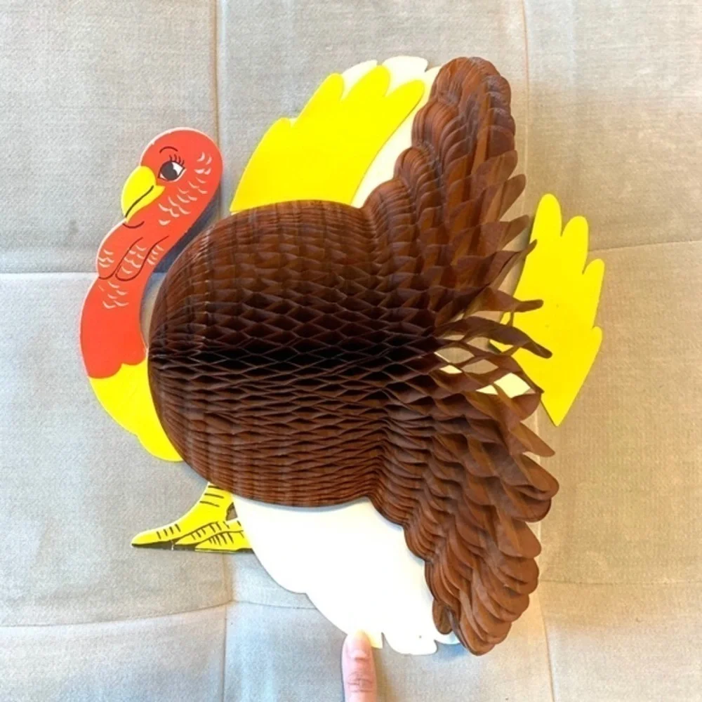 Vintage Thanksgiving Turkey Wall Table Decor